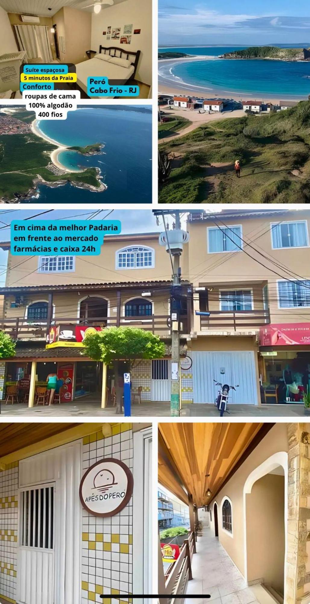 Suite 05 Apes Do Pero - Centro Praia Cabo Frio Kültér fotó